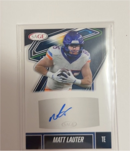 2025 SAGE Low Series #A-ML Matt Lauter — front