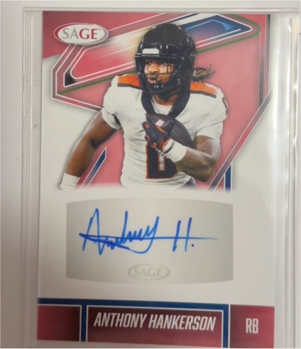 2026 Sage Low Series #A-AH Anthony Hankerson — front