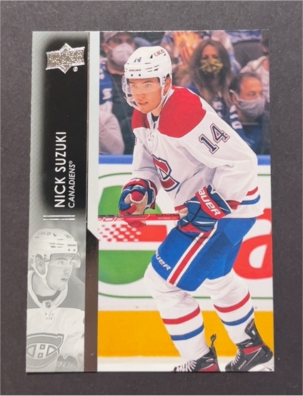 2021-22 Upper Deck Series 2 #349 Nick Suzuki — front