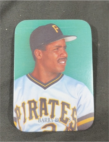 1987 Indiana Blue Sox Barry Bonds RC — front