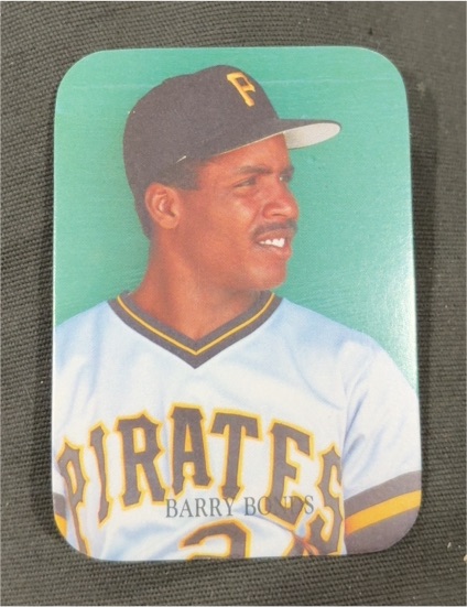 1987 Indiana Blue Sox Barry Bonds RC — front