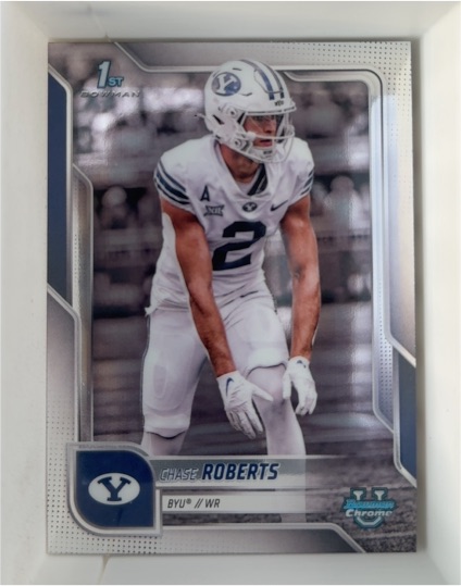 2025 Bowman University Chrome #51 Chase Roberts — front