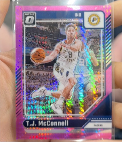 2024-25 Panini Donruss Optic #67 T.J. McConnell — front