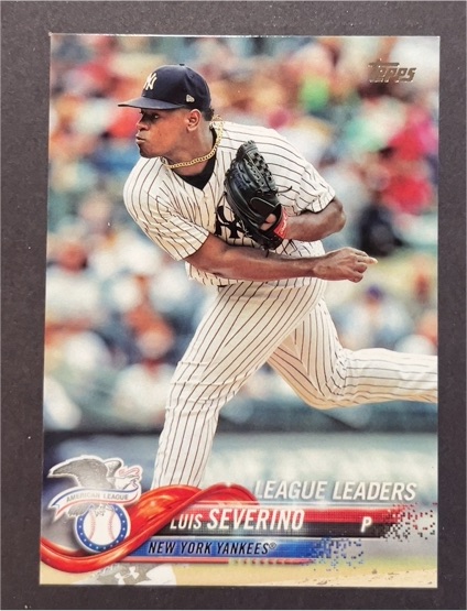 2018 Topps Series 1 #34 Luis Severino — front
