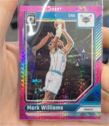 2024-25 Panini Donruss Optic #181 Mark Williams — front