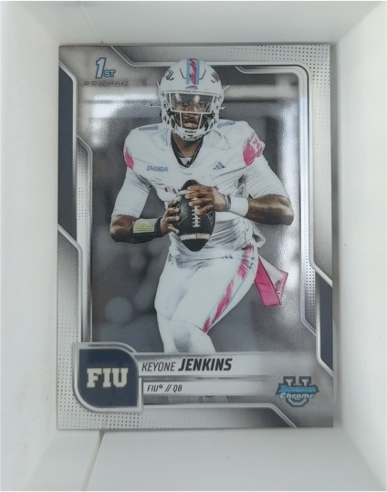 2025 Bowman Chrome University #162 Keyone Jenkins — front