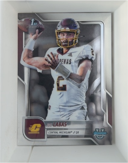 2025 Bowman Chrome University #22 Joe Labas — front