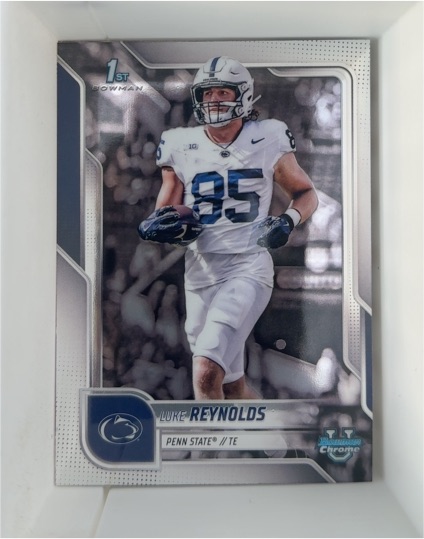 2025 Bowman University Chrome #44 Luke Reynolds — front