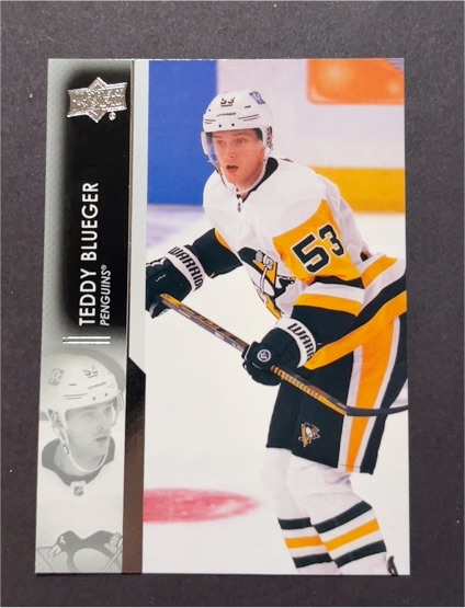 2021-22 Upper Deck Series 2 #387 Teddy Blueger — front