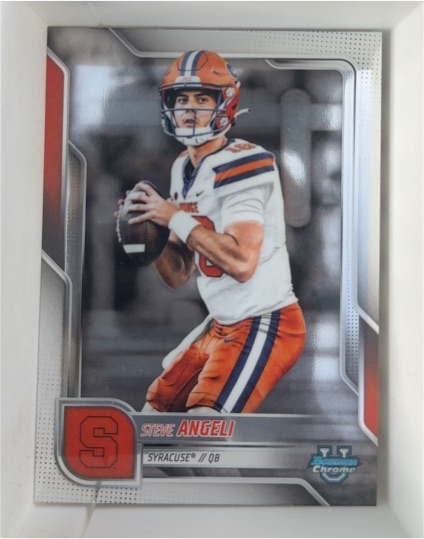 2025 Bowman University Chrome #193 Steve Angeli — front