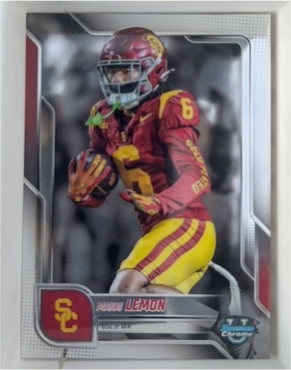 2025 Bowman Chrome University #174 Makai Lemon — front