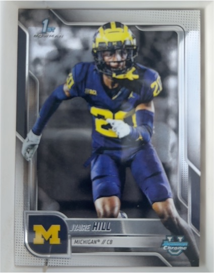 2025 Bowman Chrome University #83 Jyaire Hill — front