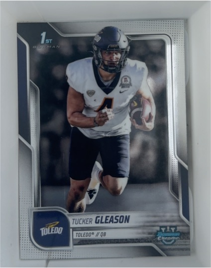 2025 Bowman University Chrome #9 Tucker Gleason — front