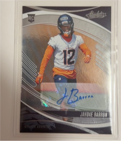 2025 Panini Absolute #131 Jahdae Barron — front