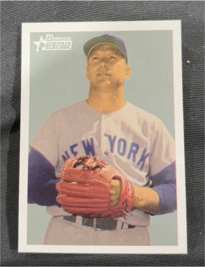 2006 Bowman Heritage #251 Mickey Mantle — front