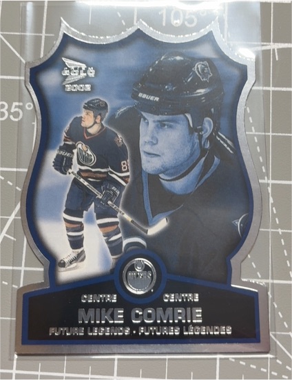 2001-02 McDonald's Pacific Future Legends #1 Mike Comrie — front