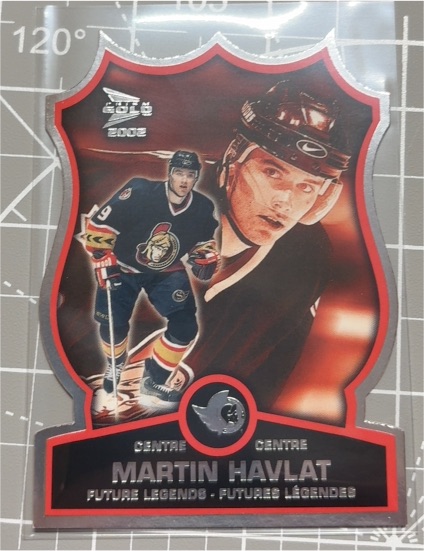 2001-02 Pacific McDonald's Future Legends #3 Martin Havlat — front