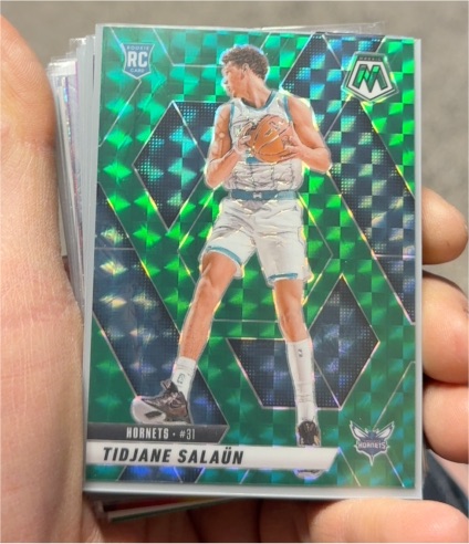2024-25 Panini Mosaic #241 Tidjane Salaun — front