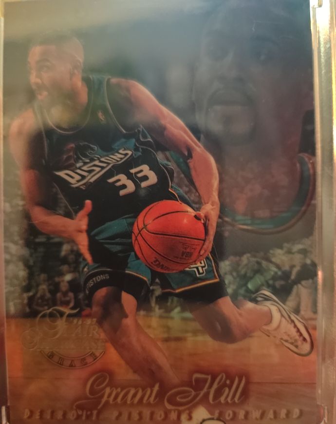 1996-97 Fleer Flair Showcase #19 Grant Hill — front