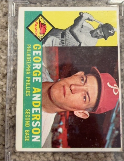 1960 Topps #34 George Anderson — front