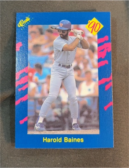 1990 Classic Blue #69 Harold Baines — front