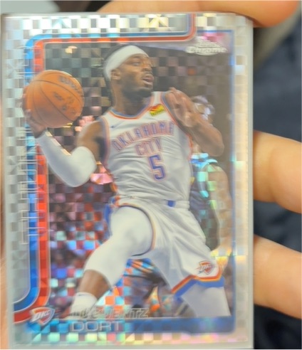 2025-26 Topps Chrome #177 Luguentz Dort — front