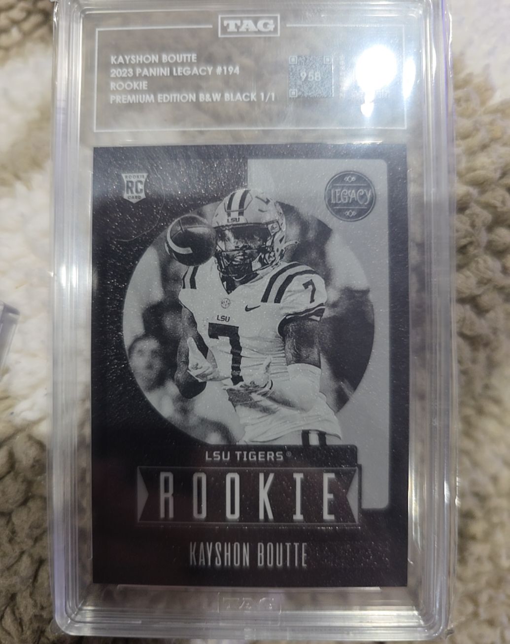 2023 Panini Legacy #194 Kayshon Boutte — front