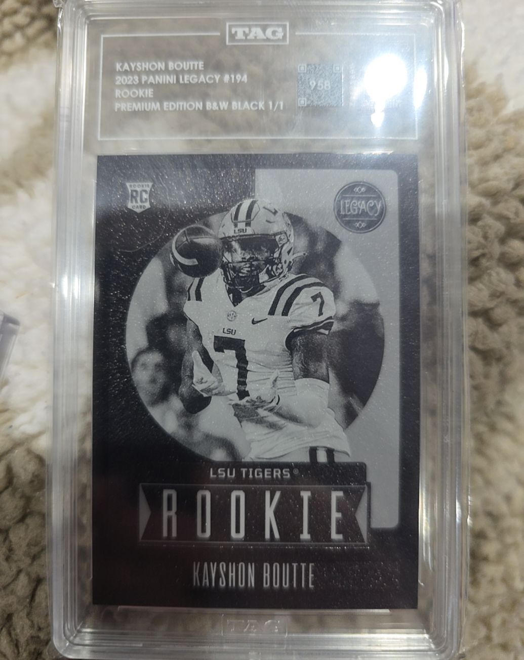 2023 Panini Legacy #194 Kayshon Boutte — front