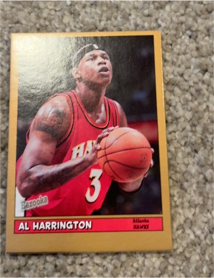 2005 Bazooka #3 Al Harrington — front