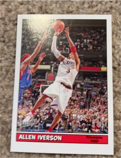 2005 Topps Bazooka #103 Allen Iverson — front