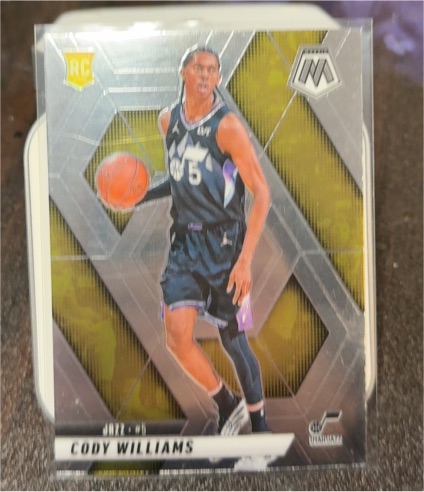 2024-25 Panini Mosaic #207 Cody Williams — front