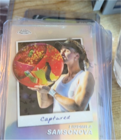 2024 Topps Chrome Tennis #CTD-LS Liudmila Samsonova Captured — front