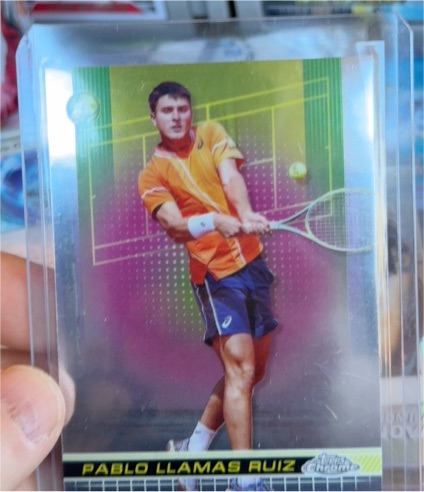 2024 Topps Chrome Tennis #120 Pablo Llamas Ruiz — front