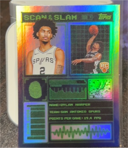 2025 Topps Dylan Harper Scan and Slam #SS-27 — front