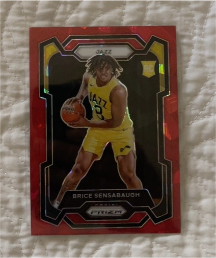 2023-24 Panini Prizm #177 Brice Sensabaugh — front