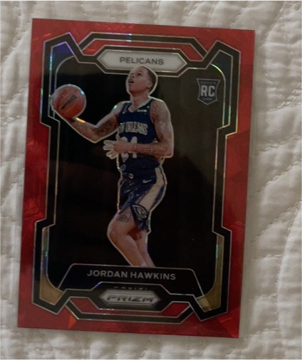 2023-24 Panini Prizm #130 Jordan Hawkins — front