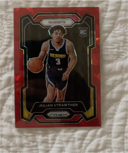 2023-24 Panini Prizm #133 Julian Strawther — front