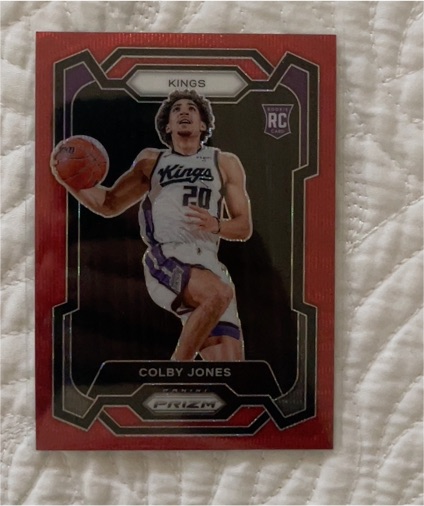 2023-24 Panini Prizm #160 Colby Jones — front