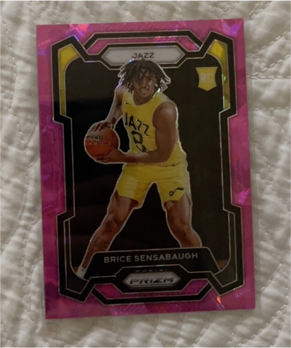 2023-24 Panini Prizm #177 Brice Sensabaugh — front