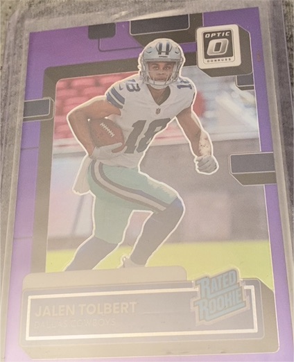 2022 Donruss Optic #231 Jalen Tolbert — front