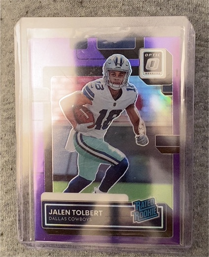 2022 Donruss Optic #231 Jalen Tolbert — front