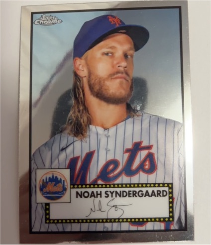 2021 Topps Chrome Platinum Anniversary #428 Noah Syndergaard — front