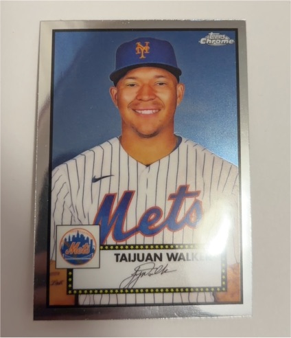 2021 Topps Chrome Platinum Anniversary #489 Taijuan Walker — front