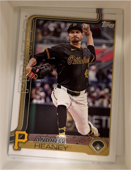 2025 Topps Update #US299 Andrew Heaney — front