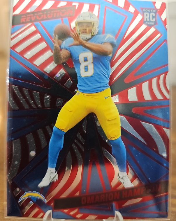 2025 Panini Revolution #233 Omarion Hampton — front