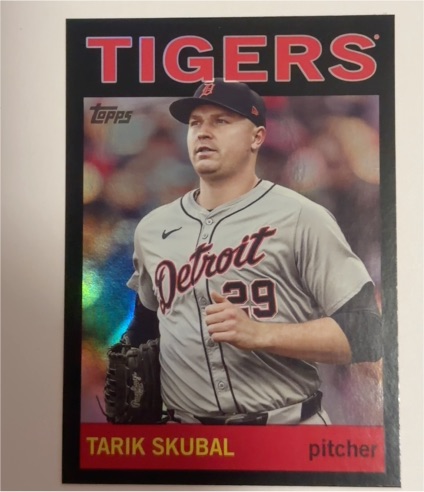 2025 Topps Archives #1 Tarik Skubal — front