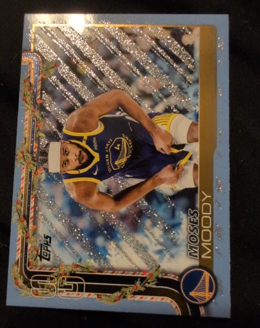 2025-26 Topps Holiday #H111 Moses Moody — front