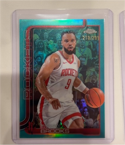 2025-26 Topps Chrome #70 Dillon Brooks — front