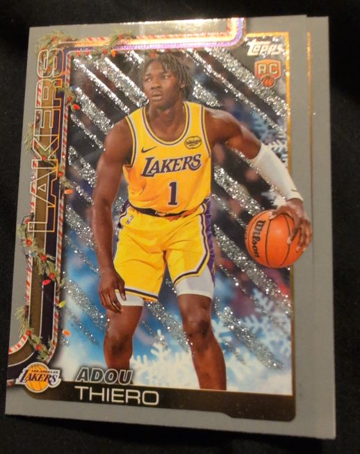 2025-26 Topps Holiday #H196 Adou Thiero — front
