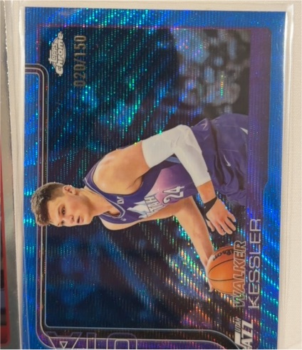 2025-26 Topps Chrome #205 Walker Kessler — front